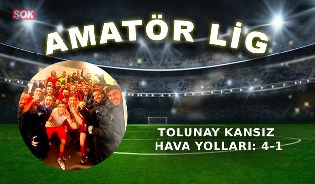 Tolunay Kansız Hava Yolları: 4-1