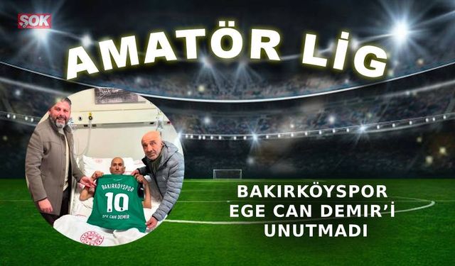 Bakırköyspor Ege Can Demir’i unutmadı