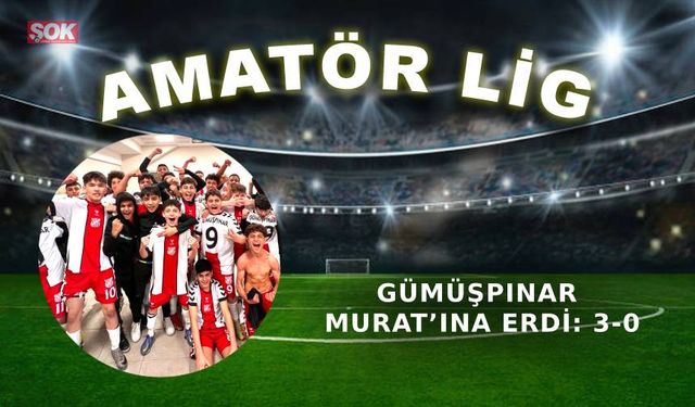 Gümüşpınar Murat’ına erdi: 3-0