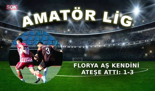 Florya AS kendini ateşe attı: 1-3