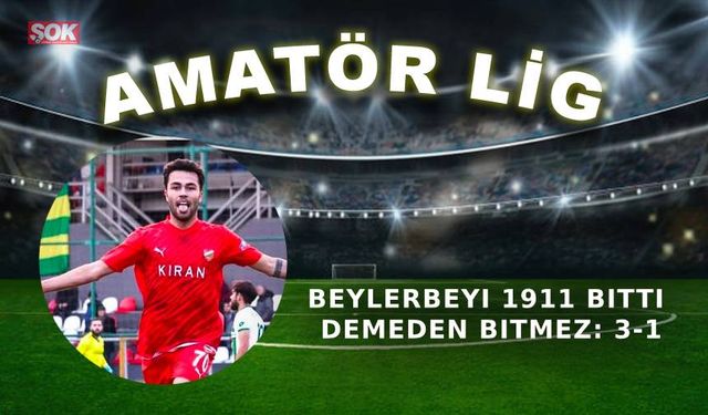 Beylerbeyi 1911 bitti demeden bitmez: 3-1