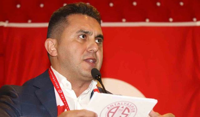 Antalyaspor Kulübü’nün yeni başkanı Mustafa Ergün oldu