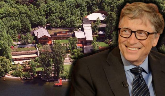 Bill Gates 130 milyon dolarlık malikanesinden çıkmıyor!