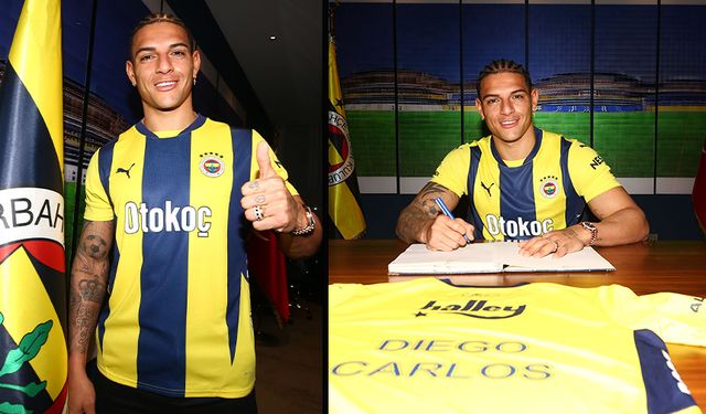 Diego Carlos resmen Fenerbahçe'de!