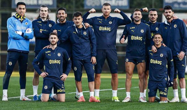 Fenerbahçe pas çalıştı