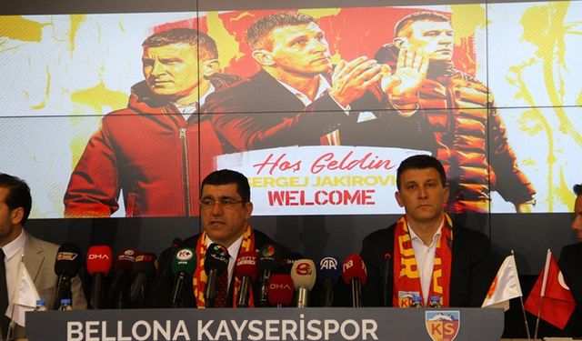 Kayserispor'un yeni teknik direktörü Jakirovic: Sıfırdan başlıyormuş gibi düşünmemiz gerekiyor