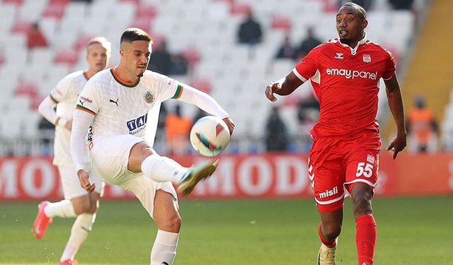 Sivasspor ile Alanyaspor 1'er puana razı oldu