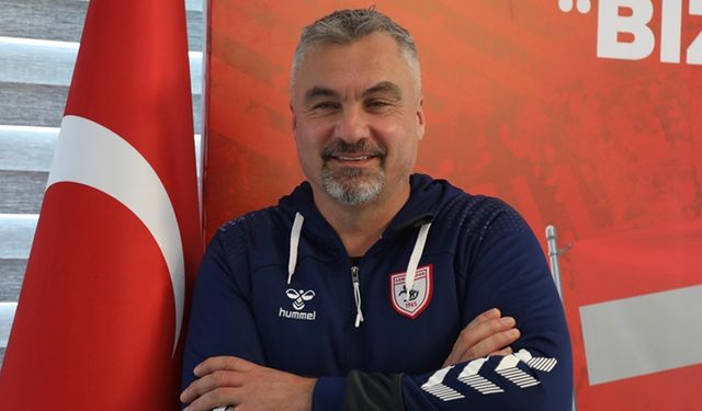 Samsunspor Teknik Direktörü Reis'ten "baskılı oynamak istiyoruz" açıklaması