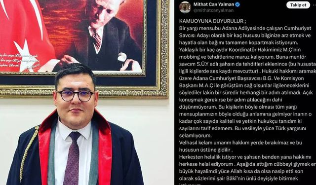 Savcı Adayı Yalman’ın şüpheli ölümü: Otel odasında ölü bulundu