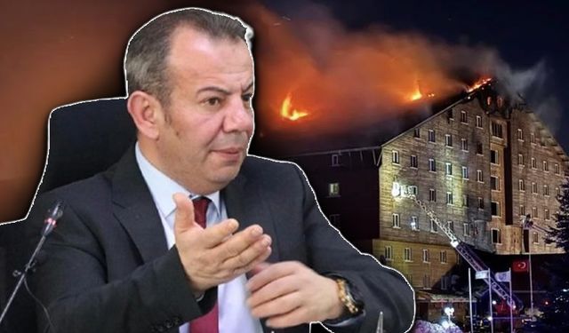 Tanju Özcan otel faciasına ilişkin savcılığa suç duyurusunda bulundu