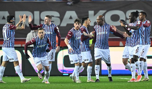 Trabzonspor, Sivasspor'a gol oldu yağdı!