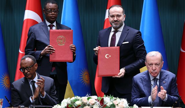 Türkiye ile Ruanda-Kongo Demokratik Cumhuriyeti arasında imzalar atıldı!