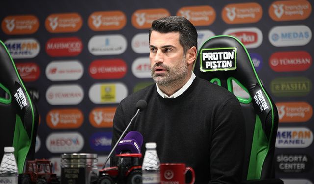 Volkan Demirel'den Konyaspor mağlubiyetinden sonra açıklama