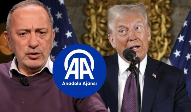 Fatih Altaylı Anadolu Ajansı'nı hedef aldı: Trump'ın sözlerine sansür iddiası!