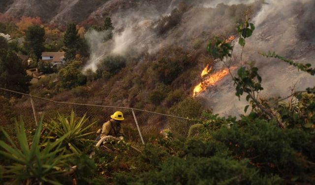 California'da yangın söndürme çalışmaları devam ediyor: Mahkumlar, gönüllüler ve ünlüler birleşti