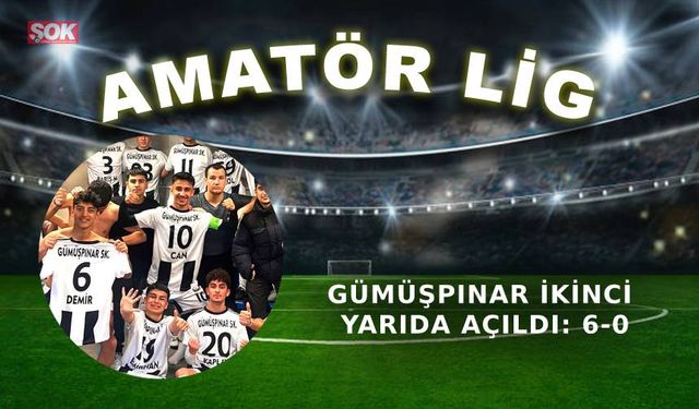 Gümüşpınar ikinci yarıda açıldı: 6-0