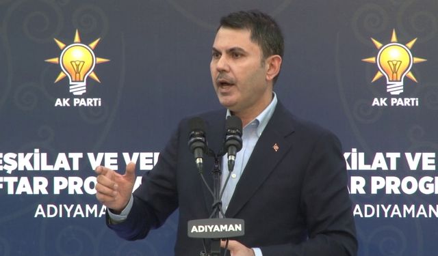 Bakan Kurum: "İnsanları sokağa çağıran kimse, hesabı da günü geldiğinde o verecek"