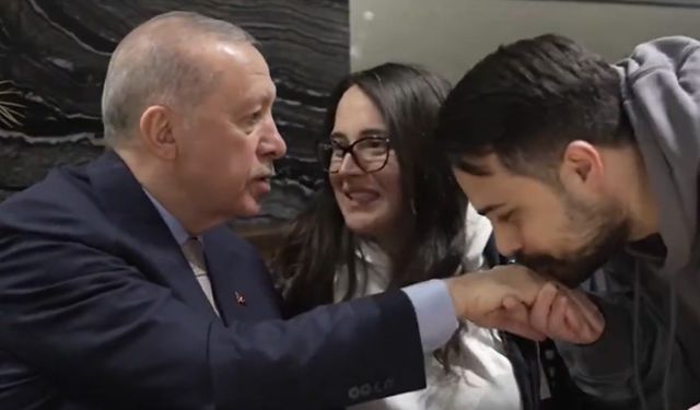 Cumhurbaşkanı Erdoğan'ın kafedeki görüntüleri gündem oldu!