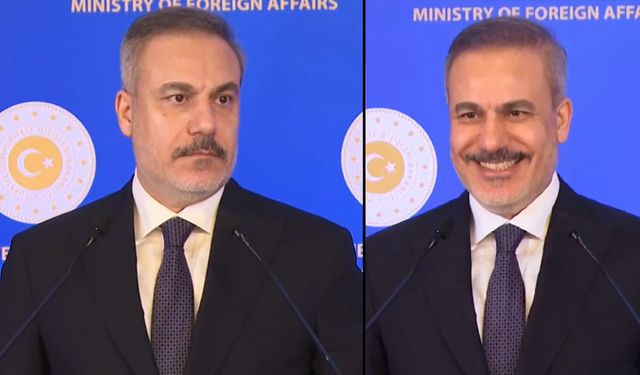 Bakan Fidan'ın soruya verdiği tepki gündem oldu!