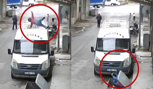 Korkunç olay! 2'nci kattan çöp konteynerine düşen bebek kameralara yansıdı