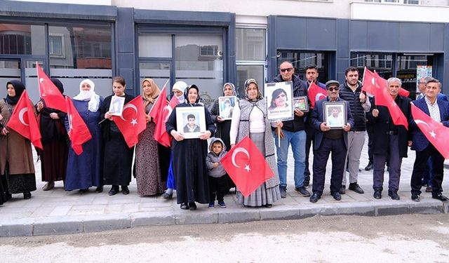 Vanlı aileler, DEM Parti İl Başkanlığı önündeki eylemlerini sürdürdü