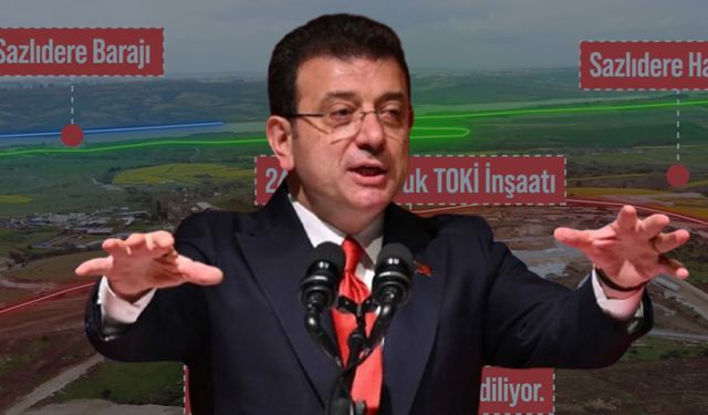 Ekrem İmamoğlu Kanal İstanbul projesini ifşa etti! İşte o paylaşım