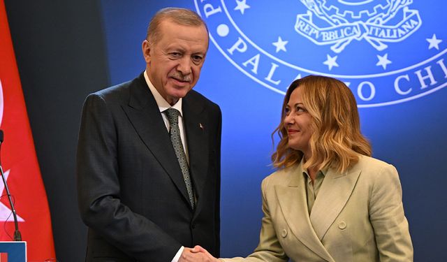 Cumhurbaşkanı Erdoğan ile Meloni'den dikkat çeken açıklamalar!