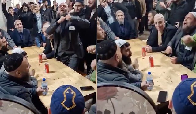 Menzil Tarikatı’ndan şeyhe ilahi: “Geliyor iki gözümün çiçeği”