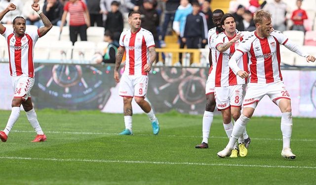 Sivasspor 3 puan hasretini sonlandırdı