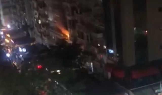 İzmir'de doğal gaz patlaması! Yaralılar var
