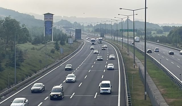 Kurban Bayramı tatili sonrası trafikte yoğunluk yaşanıyor