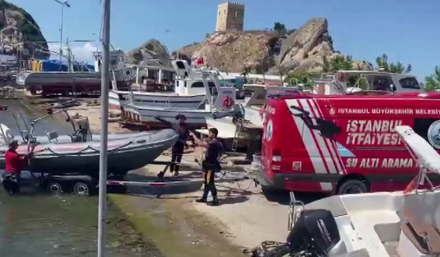 Şile'de denize girip kaybolan gençten kötü haber