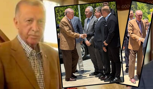 Sosyal medyada gündem oldu: İşte Erdoğan'ın yeni kombini