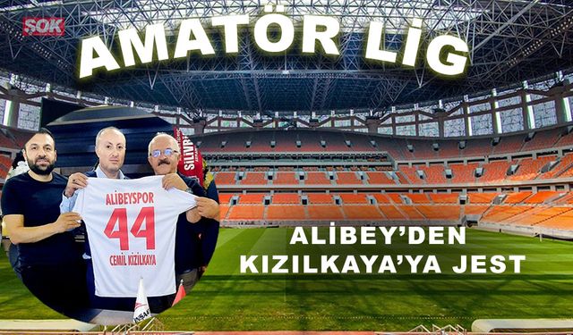 Alibey’den Kızılkaya’ya jest