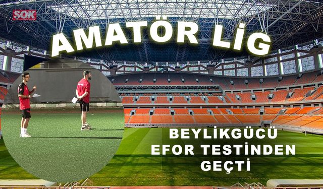 Beylikgücü efor testinden geçti