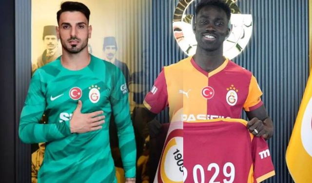 Galatasaray'dan iki imza birden