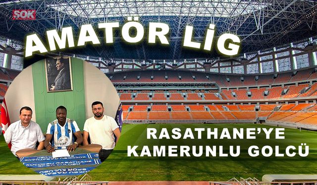 Rasathane’ye Kamerunlu golcü