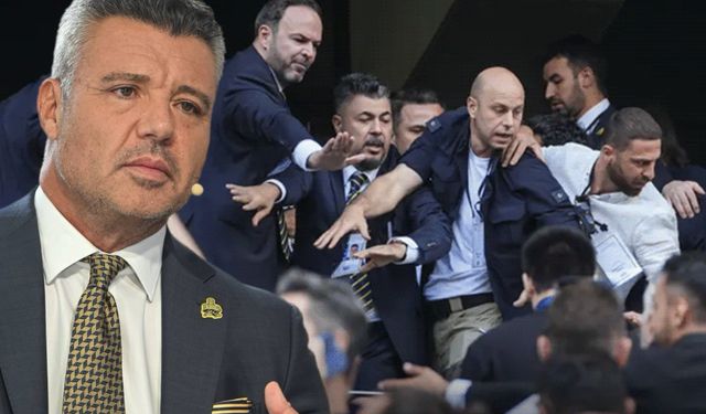 Fenerbahçe kongresinde olay: Sadettin Saran’a kahveli saldırı
