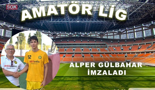 Alper Gülbahar imzaladı