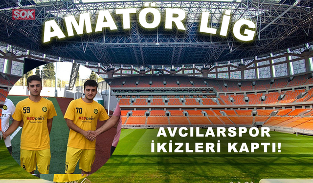 Avcılarspor ikizleri kaptı!