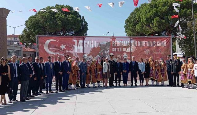 Bergama’nın kurtuluşunun 103. yılı coşkuyla kutlandı