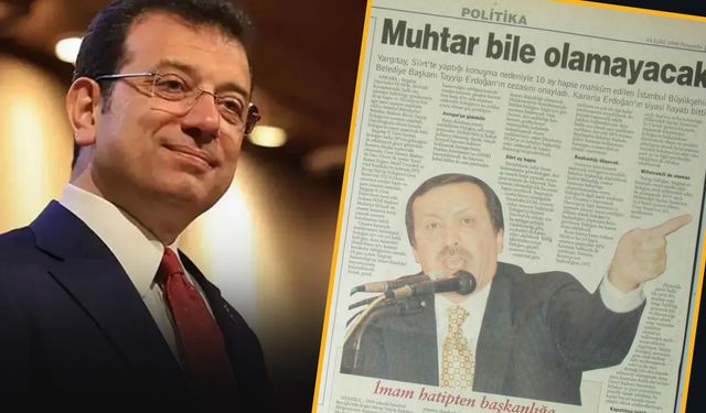 'Siyasi hayatı bitti' denilen Erdoğan Cumhurbaşkanı oldu… Peki İmamoğlu?