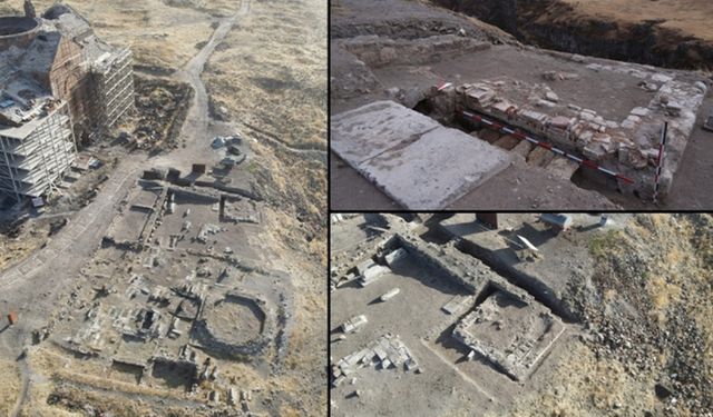 Ani'deki kazılarda Selçuklu dönemine ait kümbet bulundu