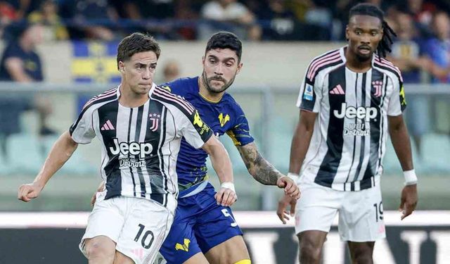 Juventus, Hellas Verona ile berabere kaldı