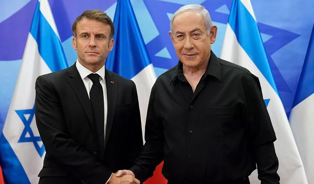 Macron’dan İsrail’e: İmajınızı yerle bir ettiniz