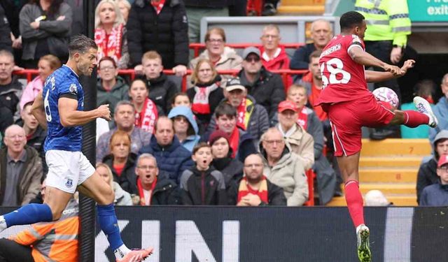 Merseyside derbisinde kazanan Liverpool