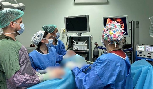 Karabük’te V-NOTES yöntemi ile ameliyat dönemi başladı