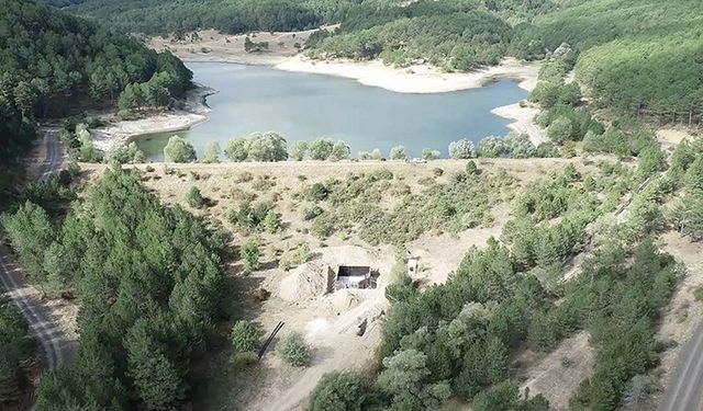Uşak'ın içme suyu sorununu çözecek projede su aktarılmaya başlandı