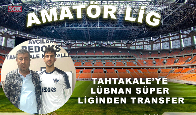 Tahtakale’ye Lübnan Süper Liginden transfer