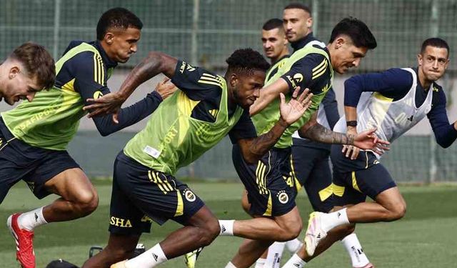 Fenerbahçe, Samsunspor maçının hazırlıklarını tamamladı